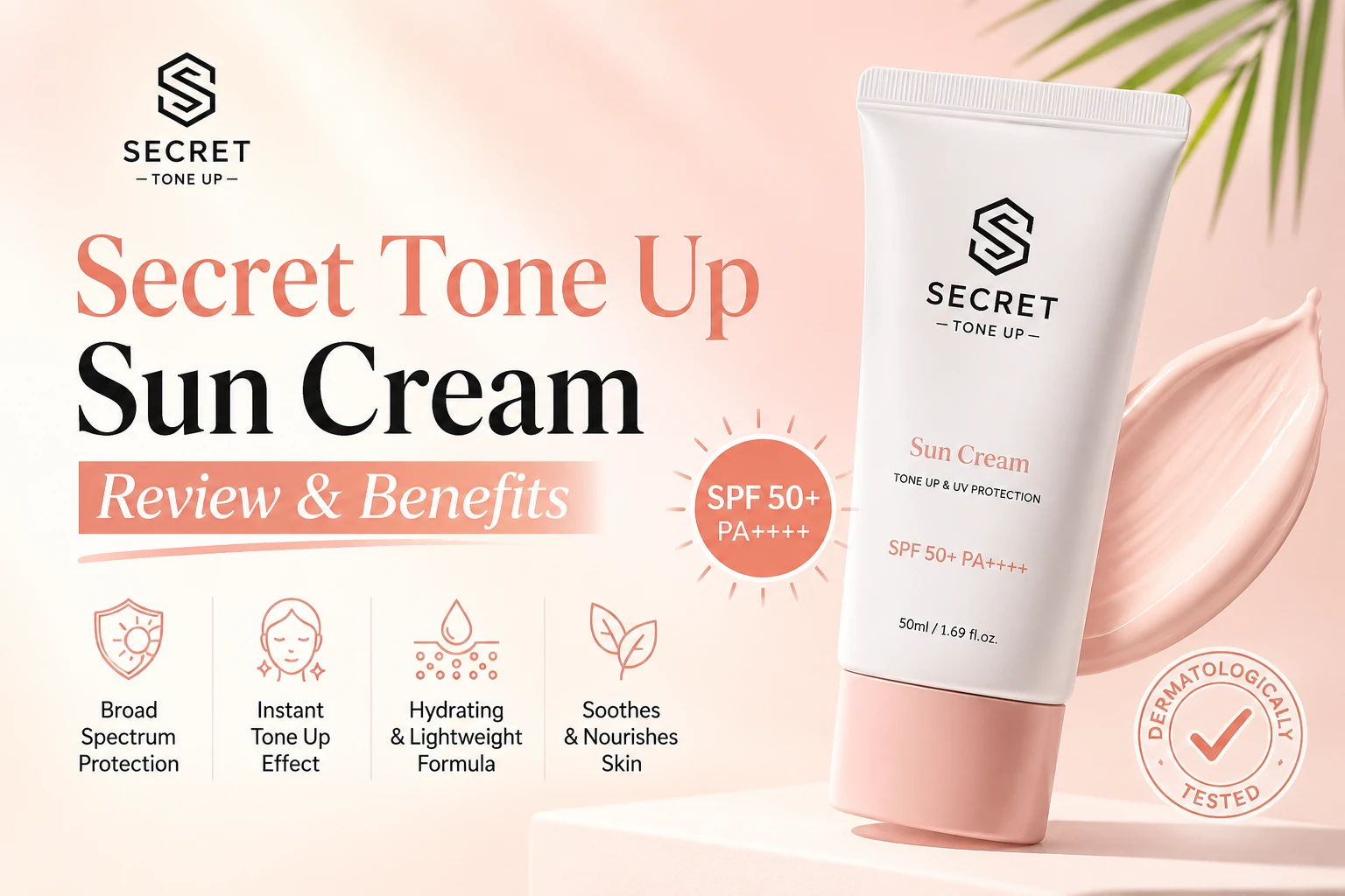 Secret Tone Up Sun Cream Review & Benefits
